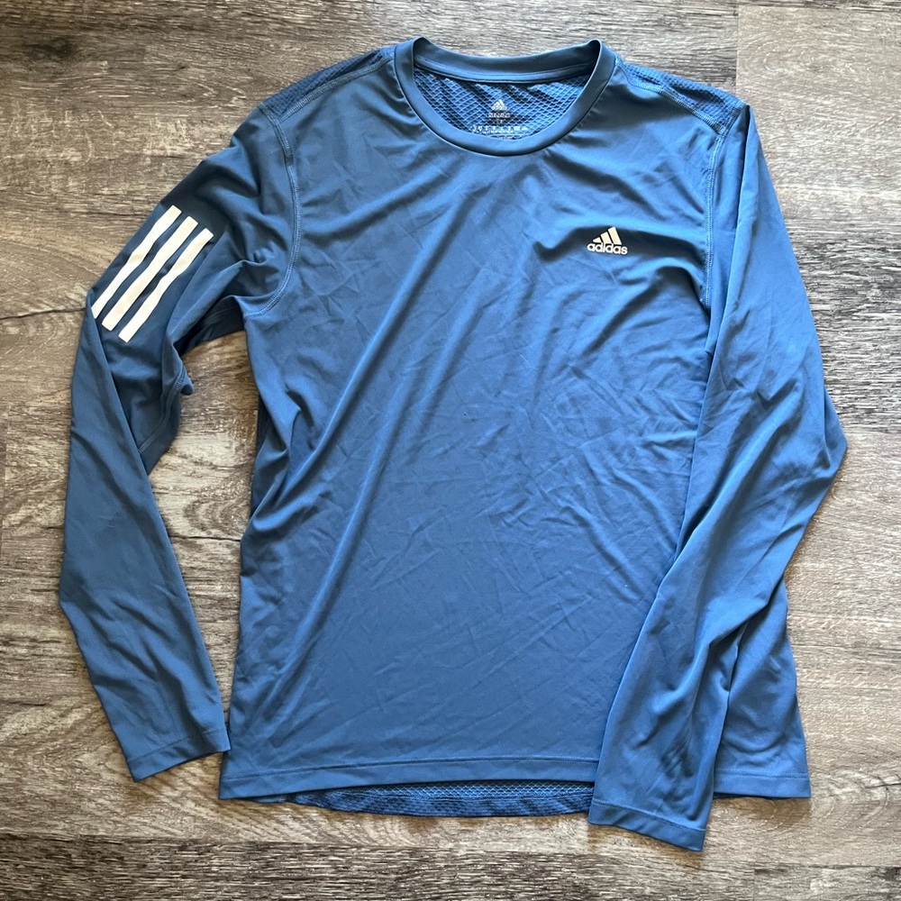 Adidas Women’s Long Sleeve Mesh Bcak Tee